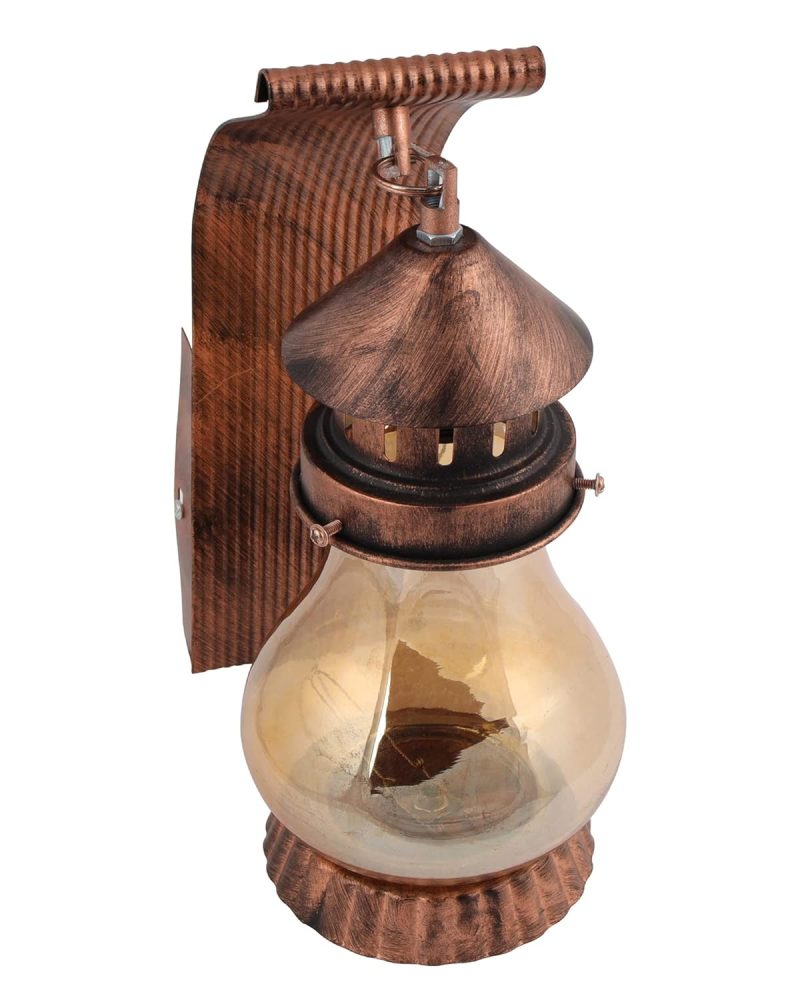 Homesake Wall Light Antique Home Decor Wall Lamp, Mandir Balcony Decoration Items Outdoor, Lanterns Home Decor Items for Living Room, Diwali Decoration Items for Home Decor (Pack of 1) - Image 4